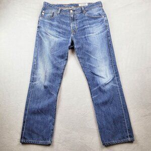 Adriano Goldschmied Jeans Mens 32R Blue The Graduate Tailored Leg AG